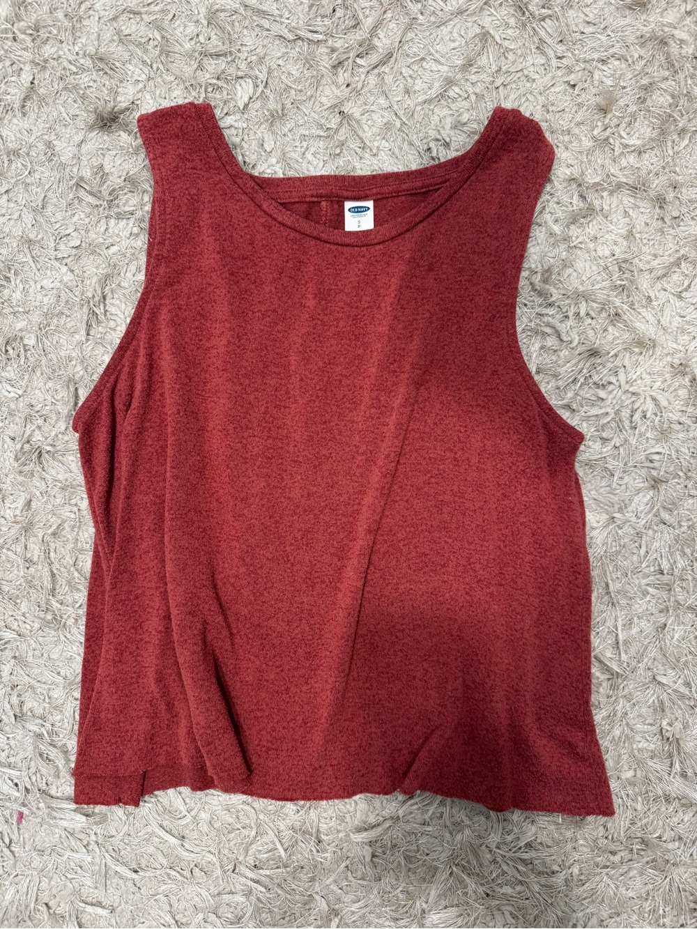 Old Navy, Knit Red Tank Top, Size SP